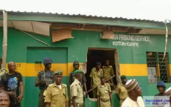 Five Of 13 Prison Escapees Recaptured In Kogi State